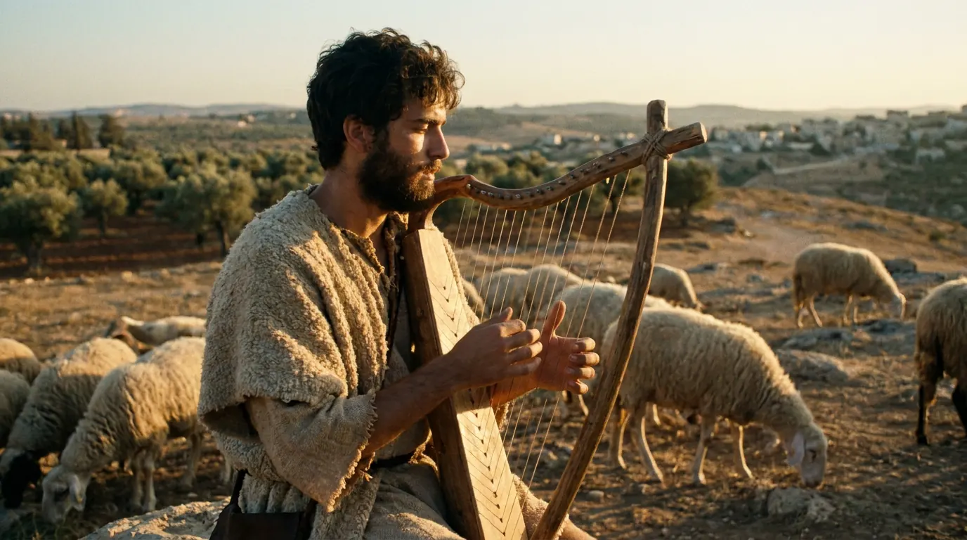 el joven David ejemplo biblico de crianza
