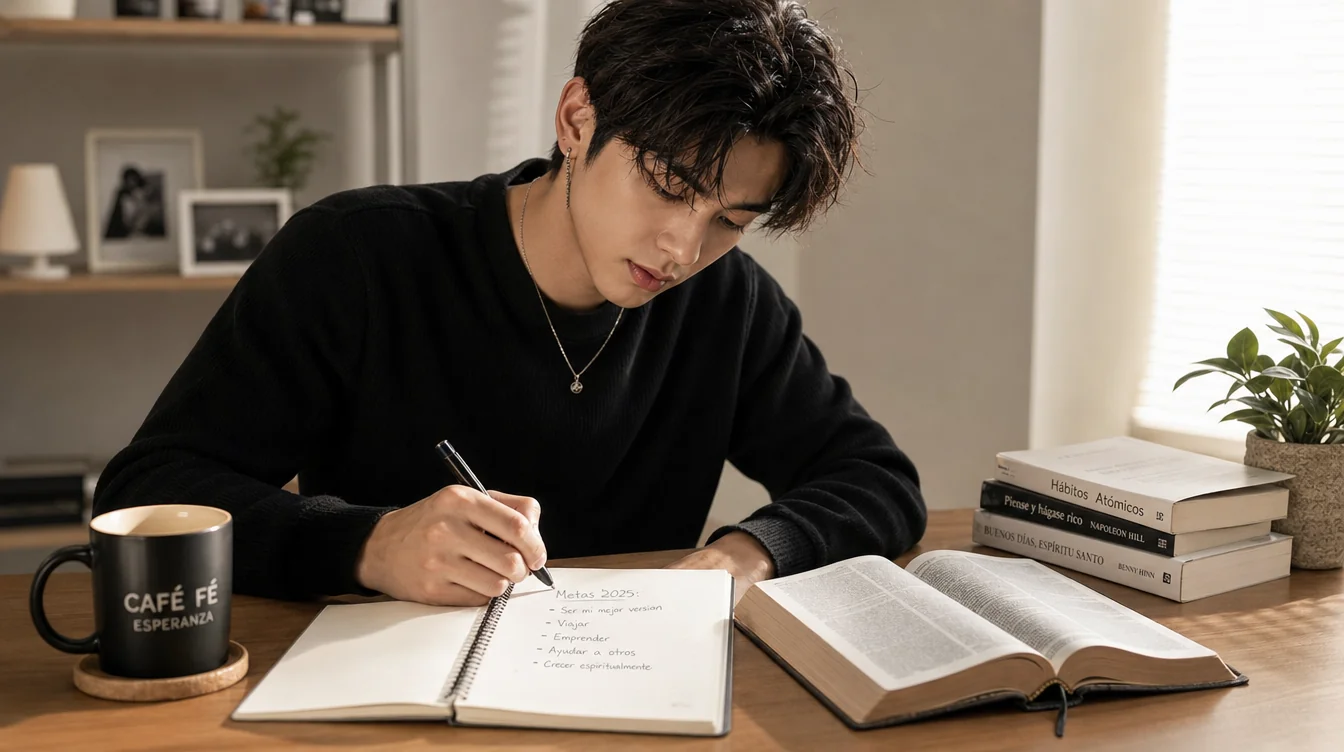 como escribir metas del ano con fe