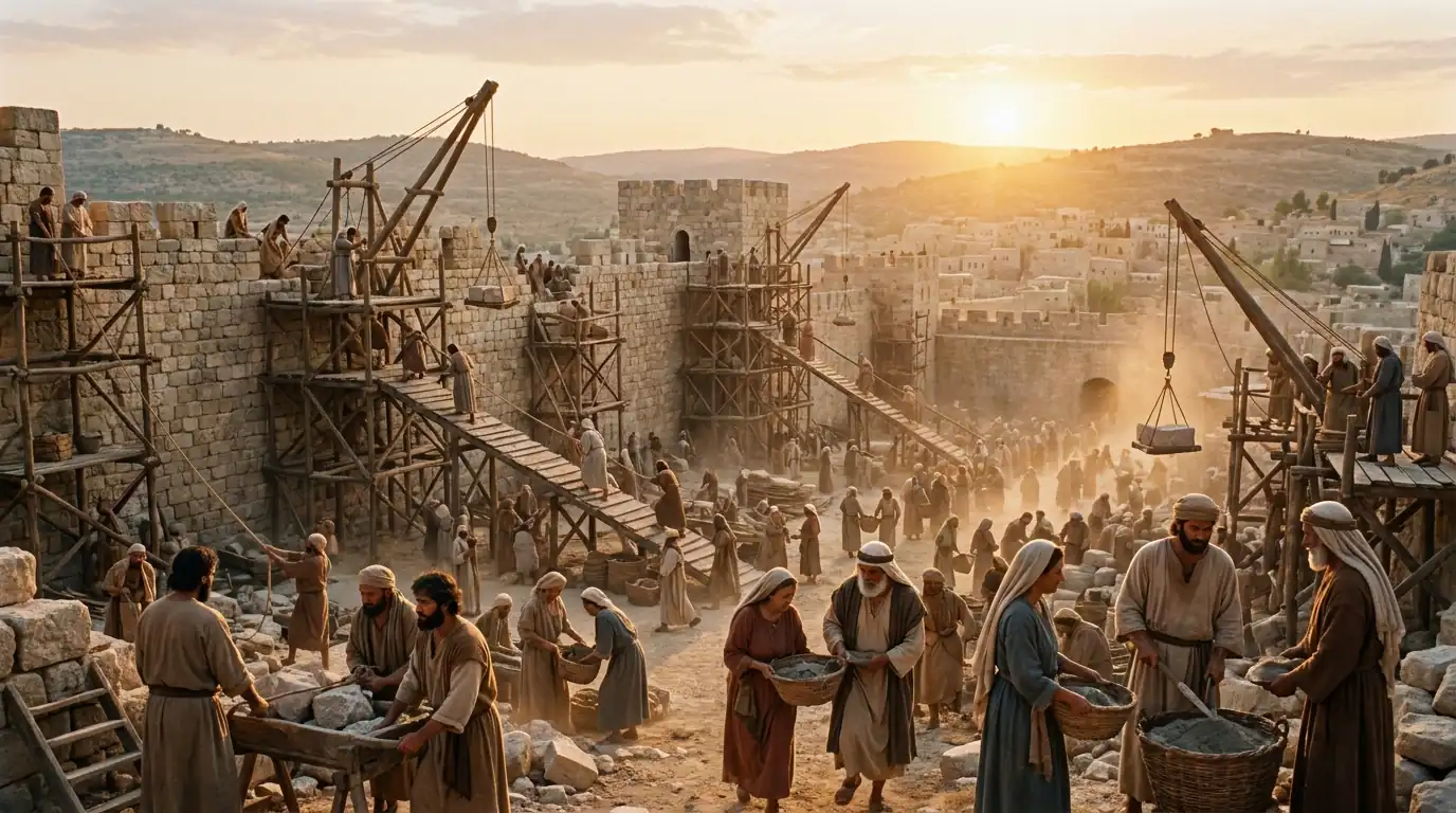 Nehemias el ejemplo biblico de un proyecto con Dios