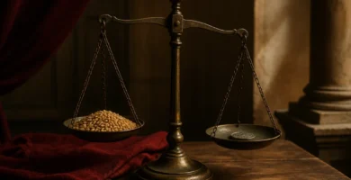 Dos libras de trigo por un denario: qué significa
