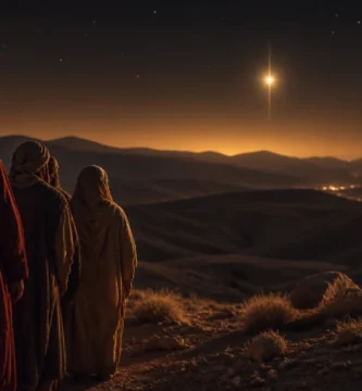 La estrella de Belén y los magos de oriente