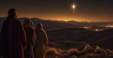 La estrella de Belén y los magos de oriente